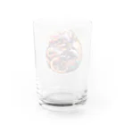 かーふくんのあがきショップの炎風（エンプウ） Water Glass :back