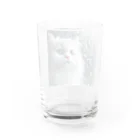 happy_meiの幸せをもたらす猫 Water Glass :back