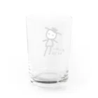 sasame's shopのがんばっちゃうよ Water Glass :back