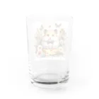 ぷっくりショップのぷっくりハムちゃん Water Glass :back