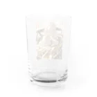 AQUAMETAVERSEのゴールドオープンカー sanae 2074 Water Glass :back