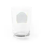 KenHana ハウスの黒パグケンちゃん癒しグッズ Water Glass :back