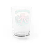 テフラんずのまいにちタコ🐙 Water Glass :back