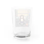 fashionartistarの実験をしているサル Water Glass :back