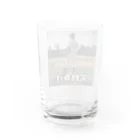 某アニメ風グッズの【完封負け】 Water Glass :back