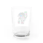 ホームプラスのホープくん Water Glass :back