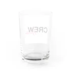 crew wantedのCREW WANTED Water Glass :back