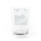 Dark Fの暗黒の海に浮かぶ腐敗した船の墓場 Water Glass :back