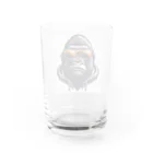 COOL Tigerのフーディゴリラ Water Glass :back