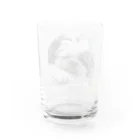 miyata20のいねむりワンちゃん Water Glass :back