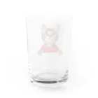 子猫のマイク・mikeの部屋のmikeナンバー１ Water Glass :back