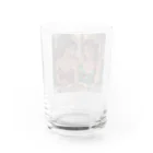 AQUAMETAVERSEの料理を満喫するセクシー美女 アメジスト 2846 Water Glass :back