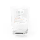 d-design-labのごはん食べてるロボ Water Glass :back