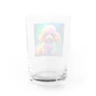 DREAMHOUSEのプードル犬 Water Glass :back