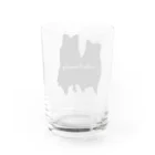 a_c0111のシェルティグッズ Water Glass :back