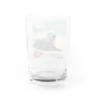 Caneletの食べているあざらし Water Glass :back