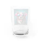 AQUAMETAVERSEのサングラスをかけた、かわいい犬 Marsa 106 Water Glass :back