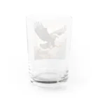 AQUAMETAVERSEの大鷲が獲物を狙っている瞬間　Hime  2530 Water Glass :back