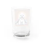 taka_nirvanaのふかふか毛布のマルチーズ Water Glass :back