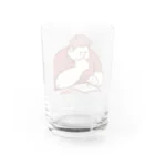 きなこのショップの食べる間もない Water Glass :back