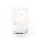 Okinawa-Gourmetの「失敗は成功のもと！Keep Trying!」 Water Glass :back