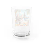 jkmurataの旅大好きなカッコいいねこがバリ島でのんびり Water Glass :back