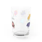 もふもふ堂のUMAデザイン Water Glass :back