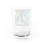 kumama07の出陣ライオンロボ Water Glass :back