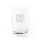 🕷Ame-shop🦇のヒメタニシ姉弟 Water Glass :back