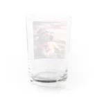 AQUAMETAVERSEのサングラスをかけた、かわいい犬 Marsa 106 Water Glass :back