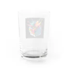 Ksdesignのカラーバースト・キュービカル Water Glass :back