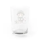 ピザベイビーの戦闘ネコ Water Glass :back