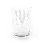 michael−skショップのfeathers of hope Water Glass :back