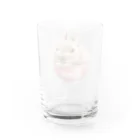 うさぎのうみちゃんねるショップのPets for You作品〜お茶わんうみ（赤ちゃんVer.） Water Glass :back