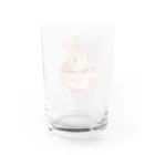 うさぎのうみちゃんねるショップのPets for You作品〜お茶わんうみ（おとなVer.） Water Glass :back