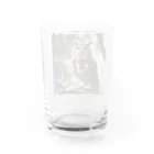 keistyleの森の番人　フクロウ Water Glass :back