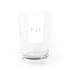 AY-28の日付グッズ　１１/4 バージョン Water Glass :back