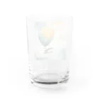 Oimo_shanの旅するカエルさん Water Glass :back