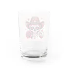 yasurin7000のローズスカル Water Glass :back