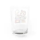 子猫カーニバルの子猫のレストラン Water Glass :back