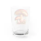 mushupのサクラシメジ Water Glass :back