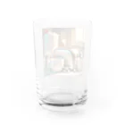 Reo_itemsの日常のアイテムがキュートなキャラクターに変身！ Water Glass :back