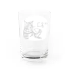 毎日ころりんの喫茶ネコ Water Glass :back