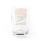 猫、かわいい系ショップのだらーんにゃんこの写真 Water Glass :back