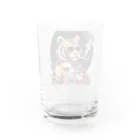 stylish TGのスタイリッシュタイガー Water Glass :back