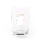 MIe-styleのみぃにゃんハートに囲まれて Water Glass :back