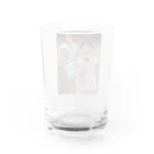 nyantaro_kyotoのおとぼけキッズ Water Glass :back