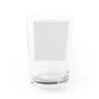 Isaiah_AI_Designの黒板の数字 Water Glass :back