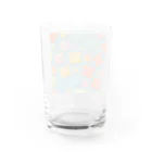 ®️engelionのカラフルなクマ共🐻 Water Glass :back