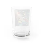 MistyStarkの宇宙を飛び交う車たち Water Glass :back